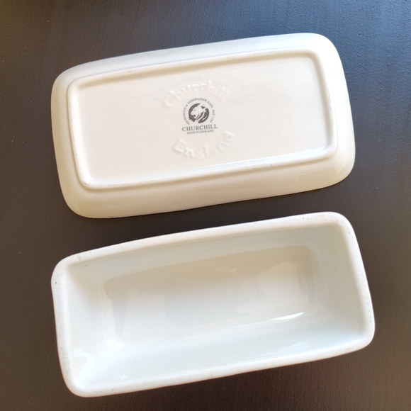 Churchill Willow | Rosa Pink | butter dish - Picture 6 of 10